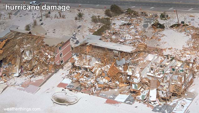 destroyed homes